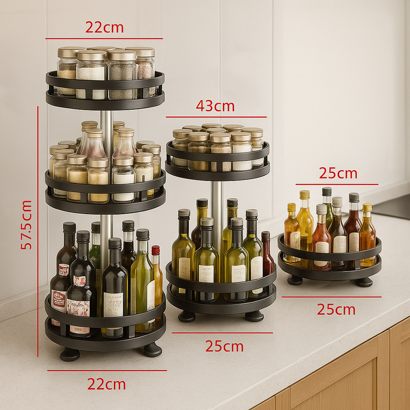 Organizador de Bandejas Giratórias - ChefSpin